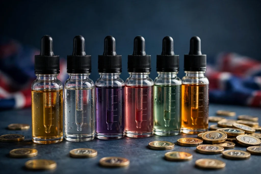 UK Vaping Products Duty £2.20 per 10ml