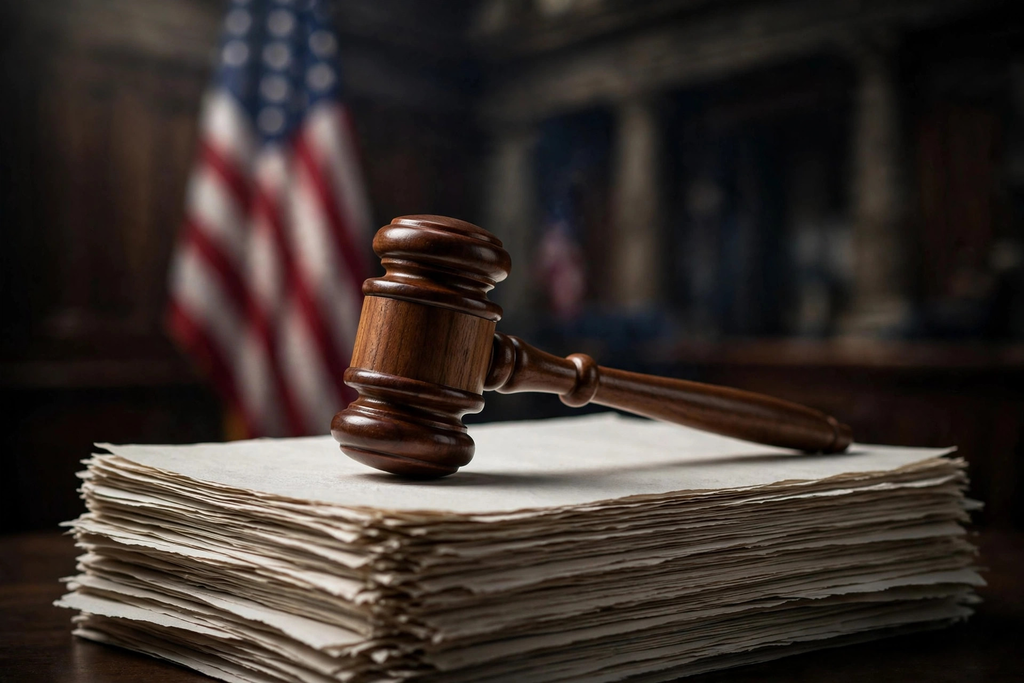 Gavel and legal documents representing SBX Metatine regulatory status in the US

